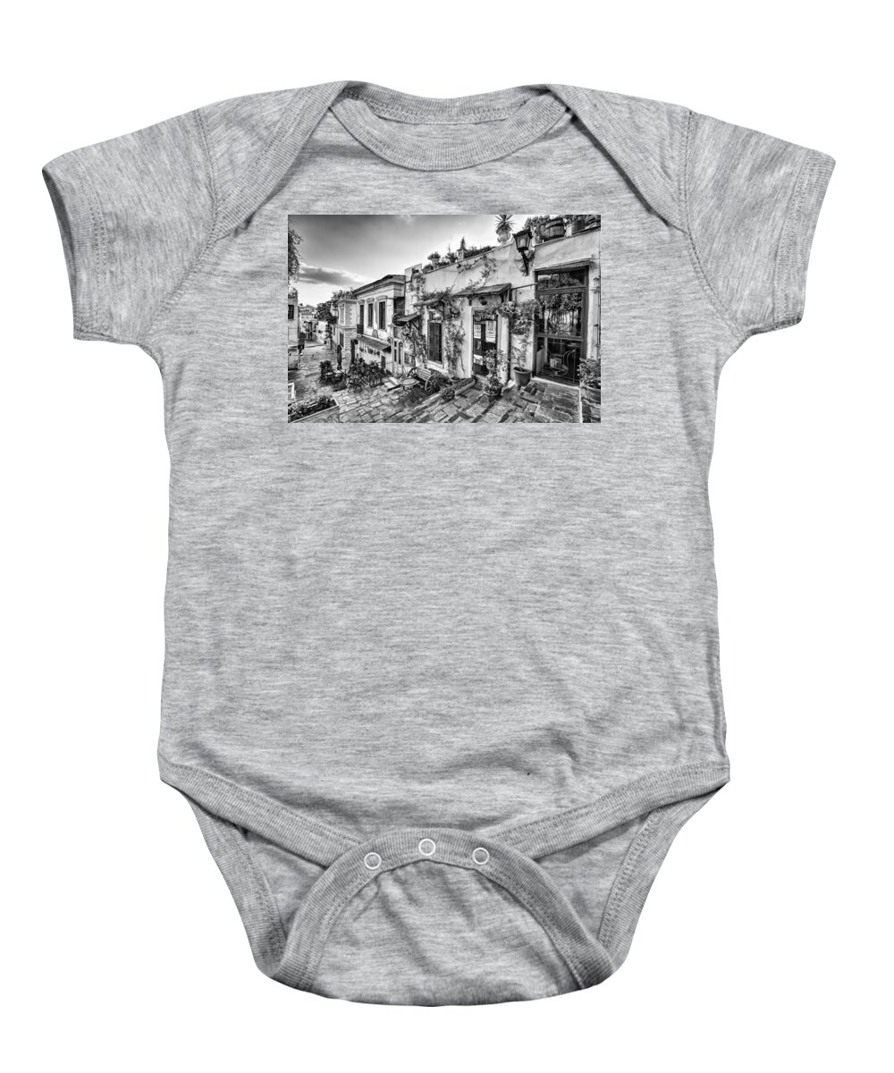 And Baby Onesie featuring the photograph The famous Plaka in Athens - Greece #25 by Constantinos Iliopoulos