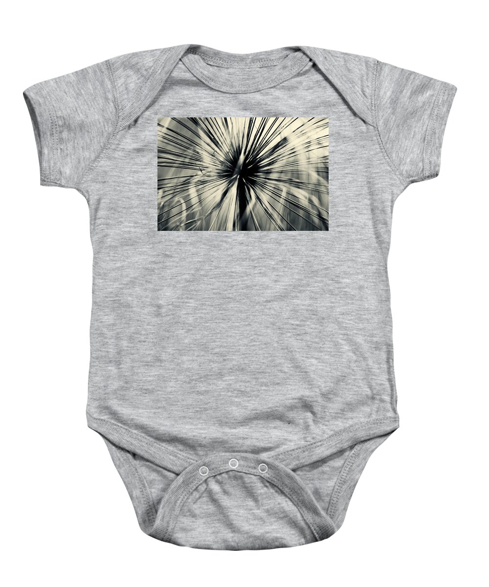Aquatic Baby Onesie featuring the photograph Papyrus #7 by U Schade