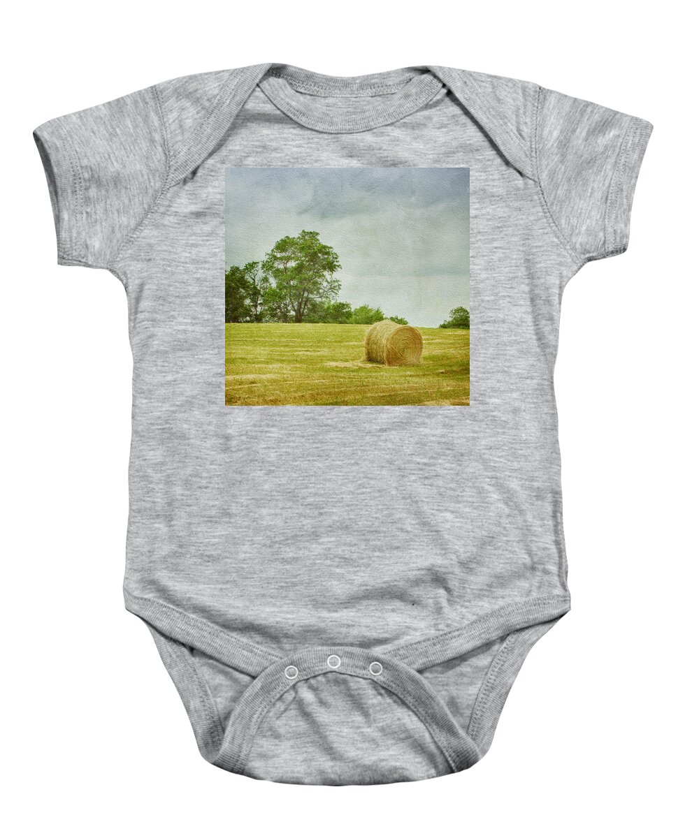 Agricultural Baby Onesie featuring the photograph A Day at the Farm by Kim Hojnacki