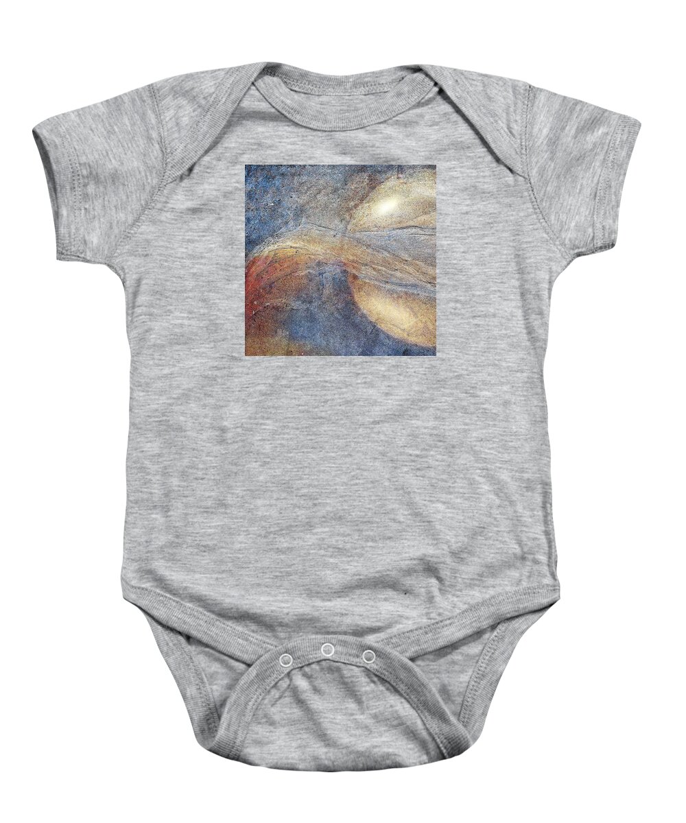 Digital Baby Onesie featuring the digital art Abstract 9 by Rick Mosher