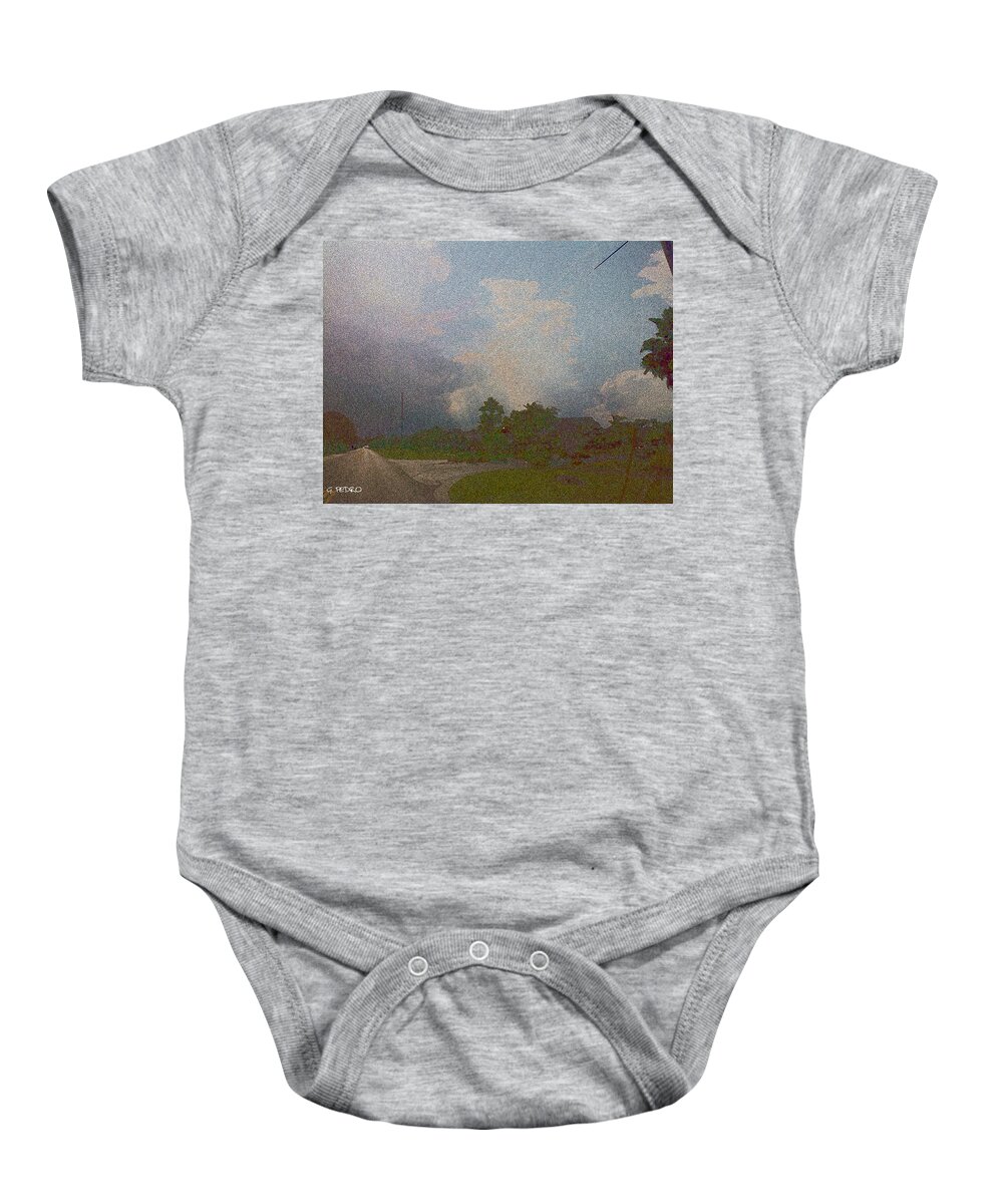 Landscape Baby Onesie featuring the photograph Abstract Landscape 2 by George Pedro