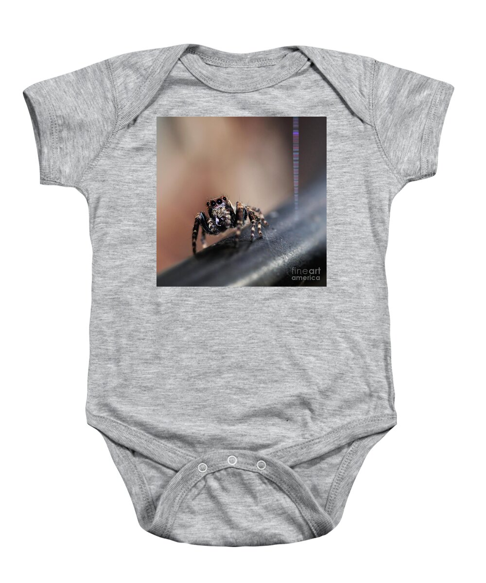 Photography Baby Onesie featuring the photograph All Eyes on You by Kaye Menner