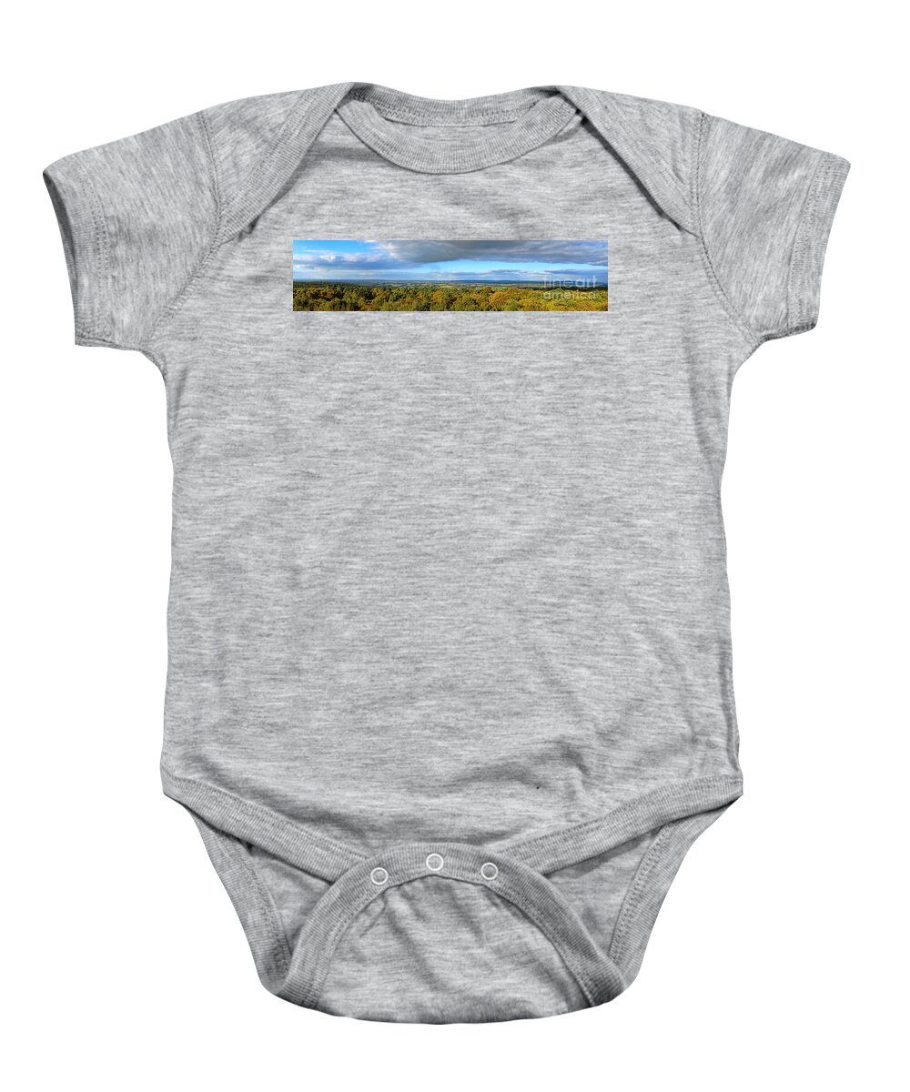 France Baby Onesie featuring the photograph Armorican Landscape by Olivier Le Queinec