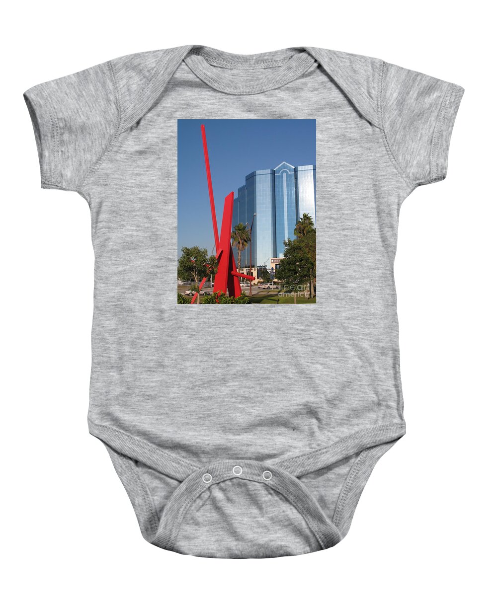 Art Baby Onesie featuring the photograph Art 2008 at Sarasota Waterfront II by Christiane Schulze Art And Photography