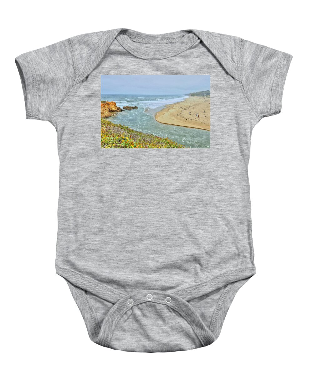 Landscape Baby Onesie featuring the photograph Artists by Richard Gehlbach