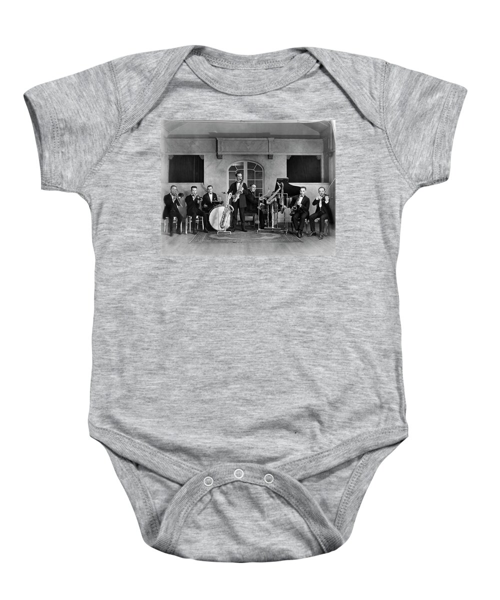 1910s Baby Onesie featuring the photograph Band Studio Portrait by Underwood Archives