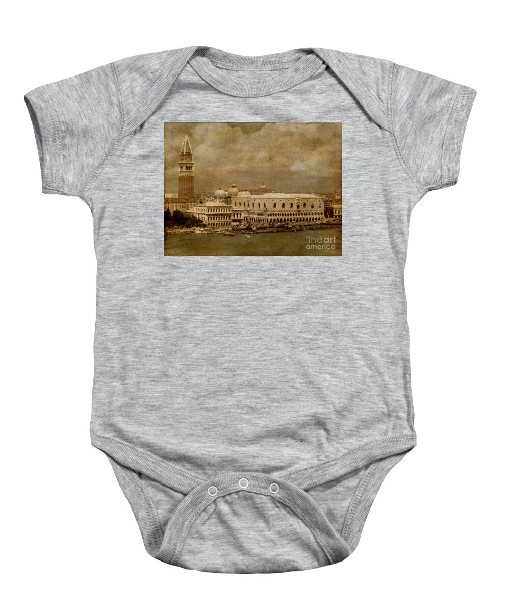 Venice Baby Onesie featuring the photograph Bellissima Venezia by Lois Bryan