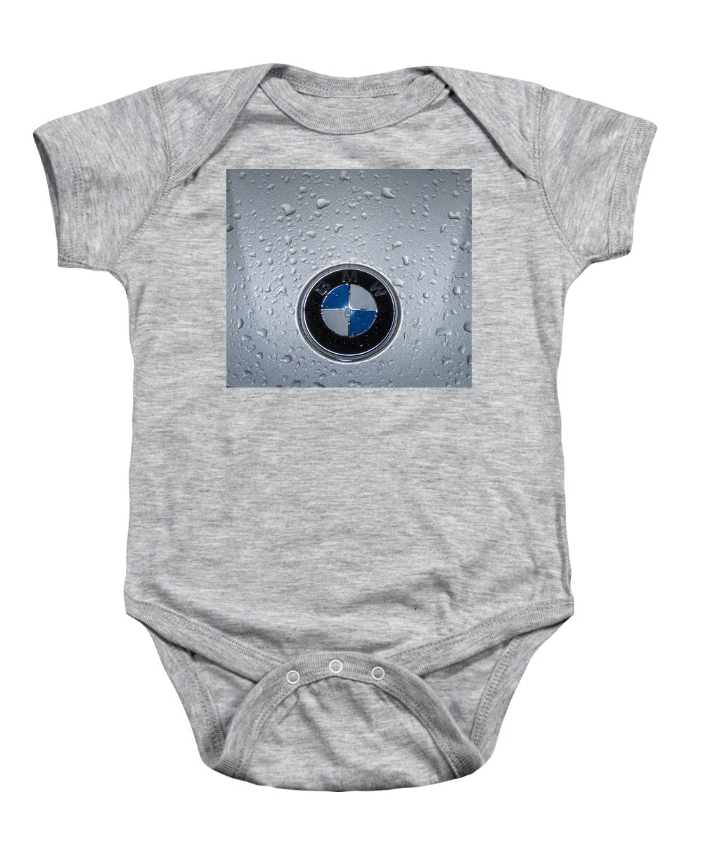 Symbol Baby Onesie featuring the photograph Bmw by Paulo Goncalves