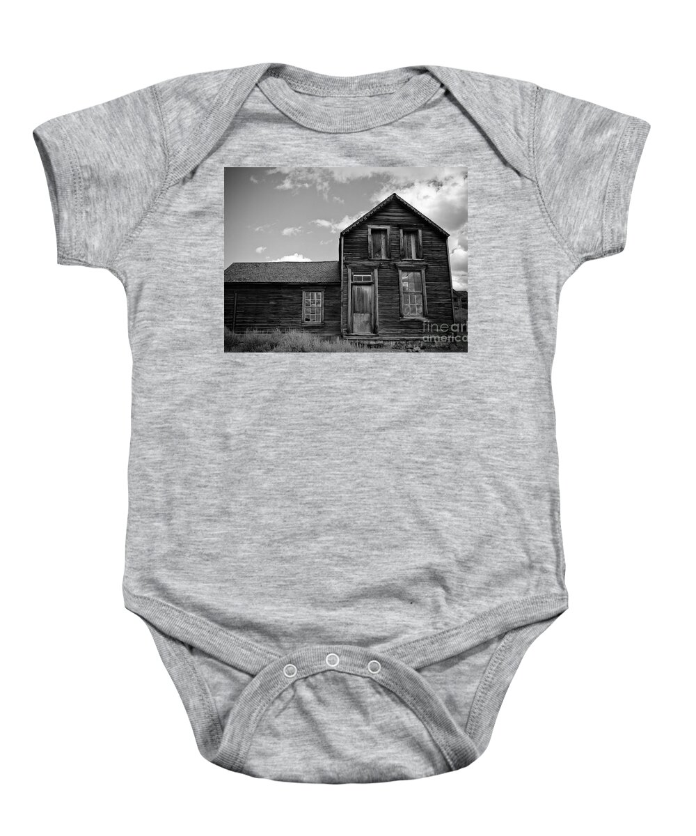 Bodie Baby Onesie featuring the photograph Bodie California #3 by Nick Boren