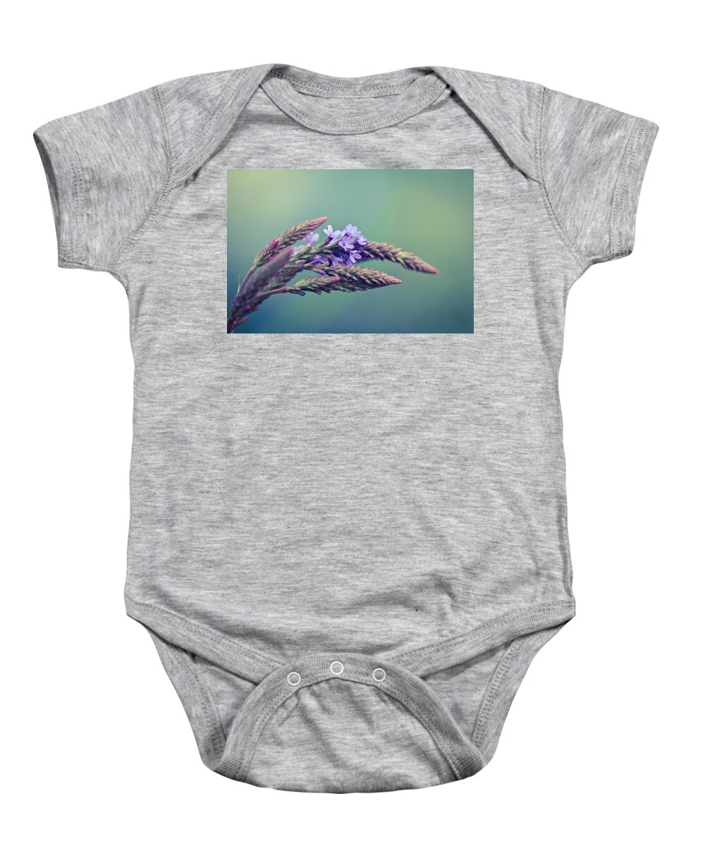 Grass Baby Onesie featuring the photograph Canaan Grass by Shane Holsclaw