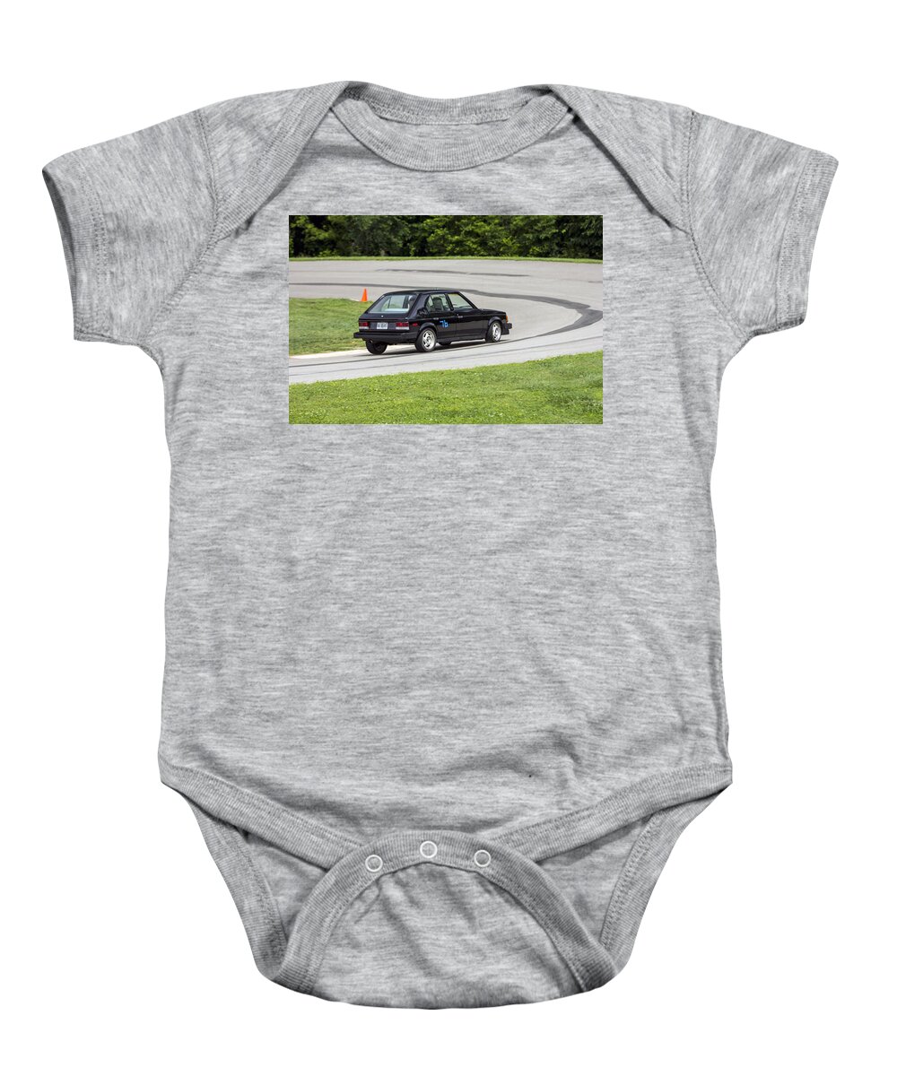 Omni Baby Onesie featuring the photograph Car No. 76 - 11 by Josh Bryant