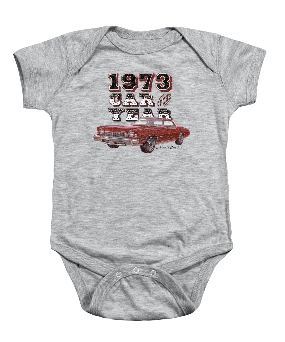  Baby Onesie featuring the digital art Chevrolet - Car Of The Year by Brand A