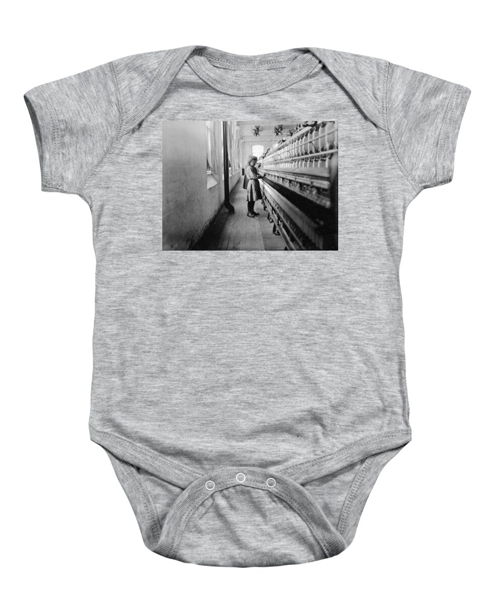 1908 Baby Onesie featuring the photograph Child Labor, 1908 by Granger