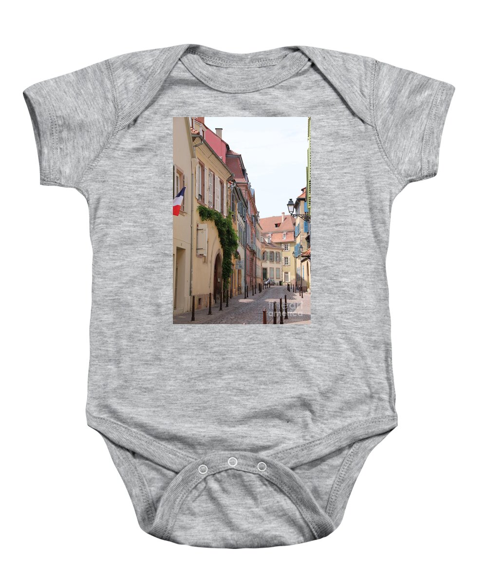 Building Baby Onesie featuring the photograph Colmar small street by Amanda Mohler