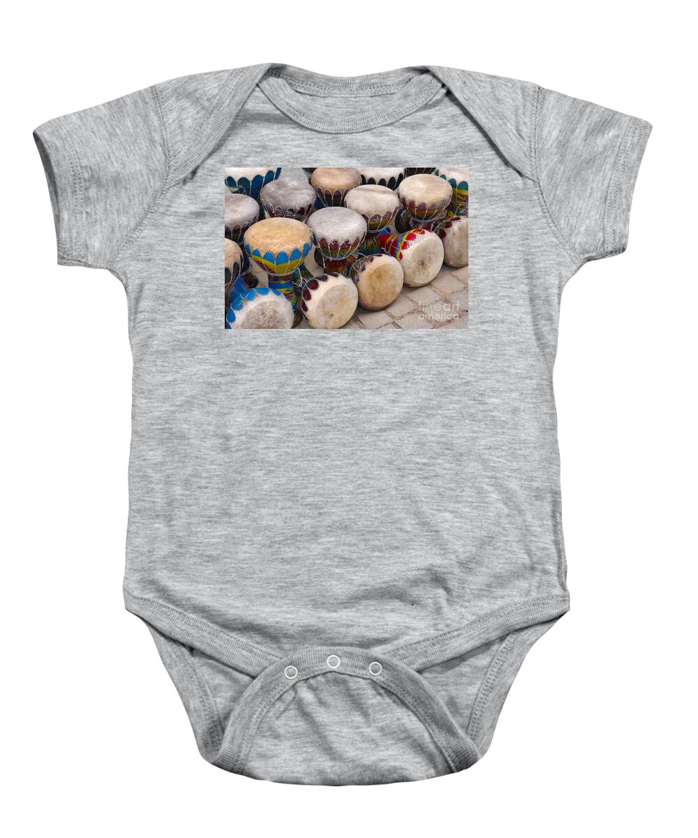Handicraft Baby Onesie featuring the photograph Colorful Congas by Carlos Caetano