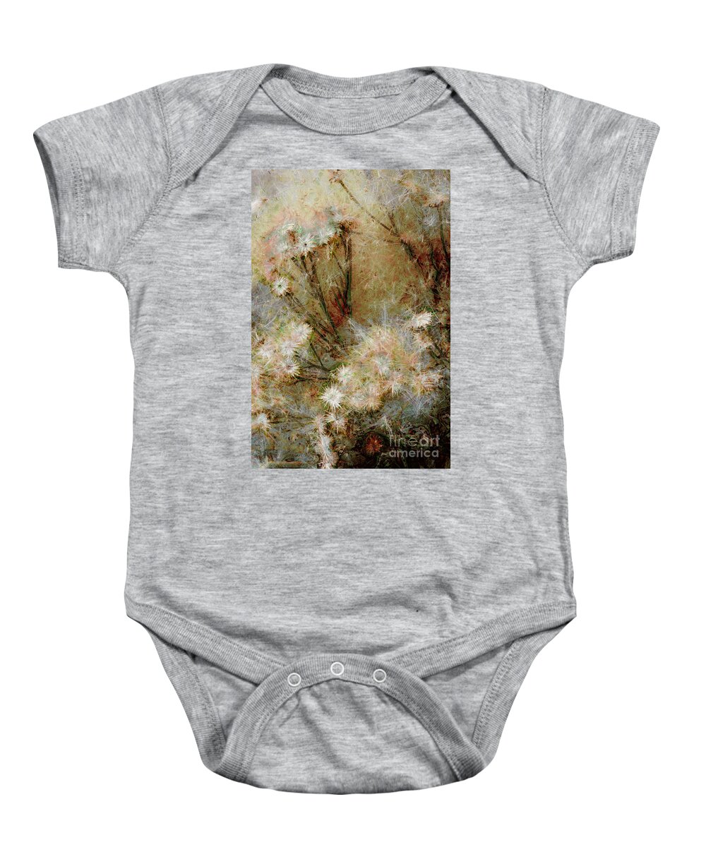 Daisy Baby Onesie featuring the photograph Daisy a day 22 by Julie Lueders 