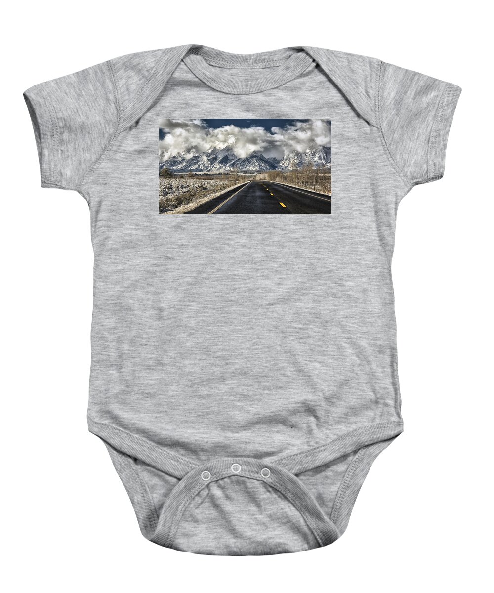 Wyoming Baby Onesie featuring the photograph Double Wide by Robert Fawcett