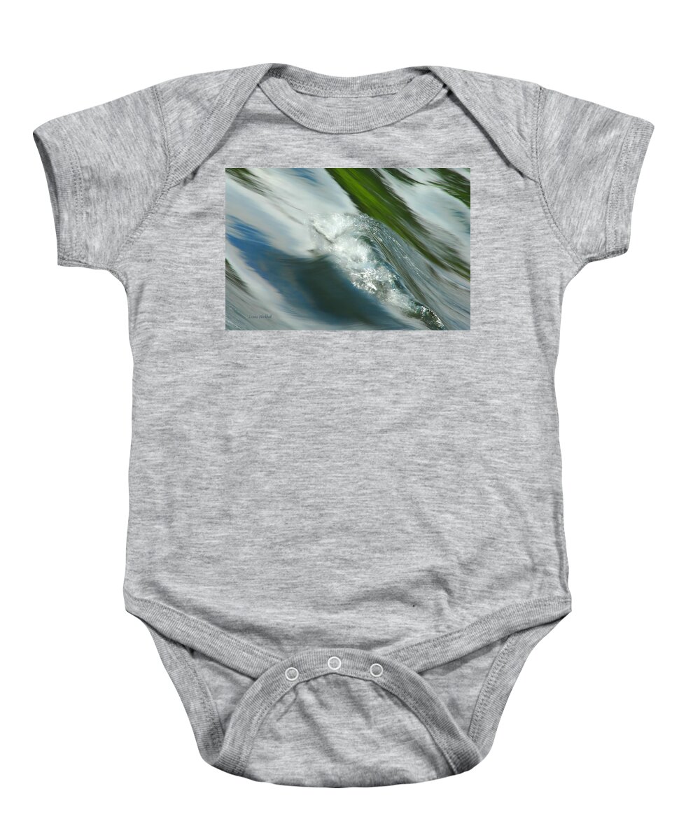 Water Baby Onesie featuring the photograph Earth And Sky Collide by Donna Blackhall