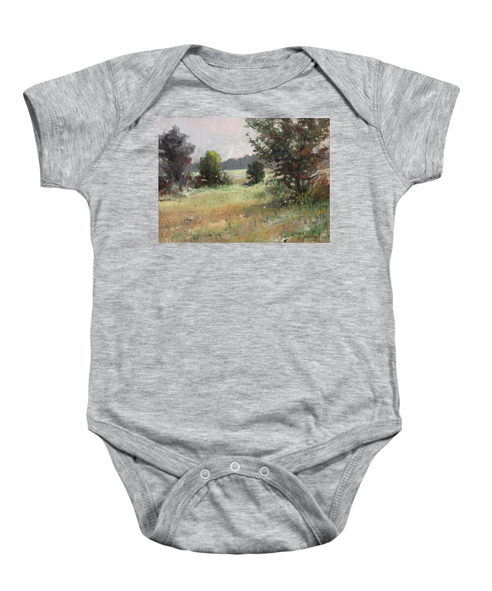  Baby Onesie featuring the painting Endless Summer by Douglas Jerving