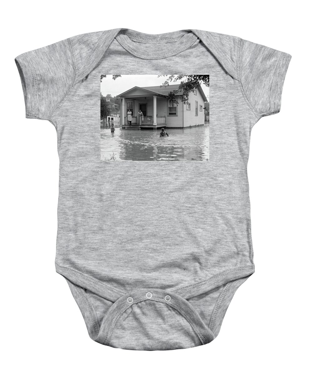 1922 Baby Onesie featuring the photograph Flood, 1922 by Granger