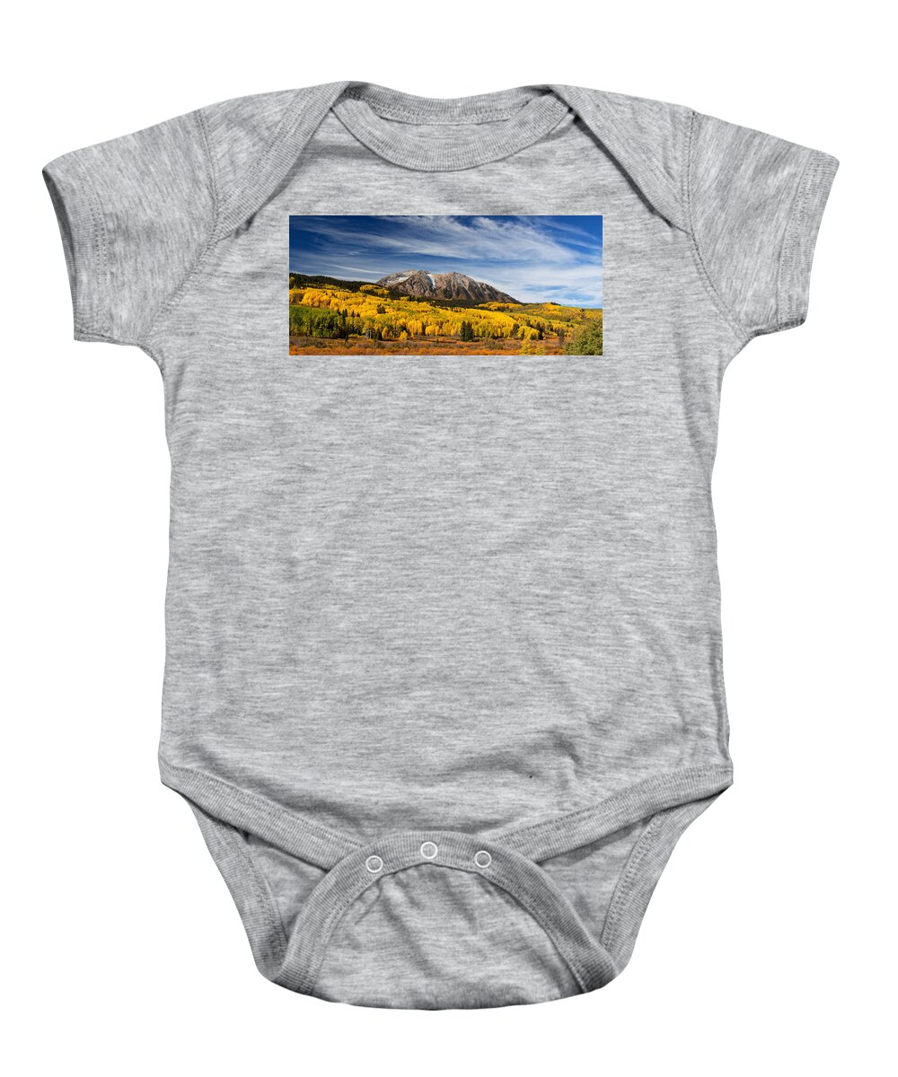 Colorado Baby Onesie featuring the photograph Fresh Air by Darren White