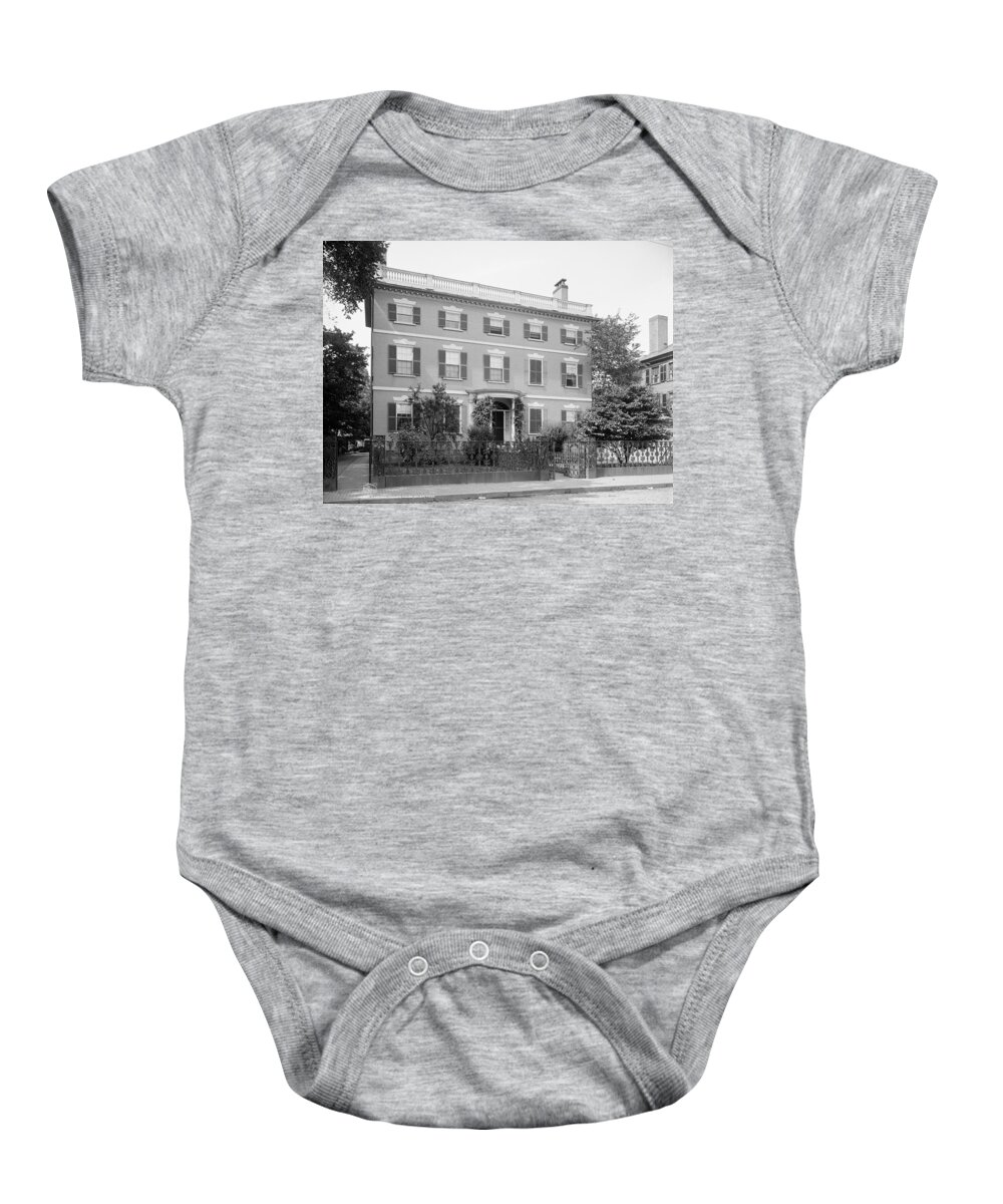 1804 Baby Onesie featuring the photograph Gardner-pingree House by Granger
