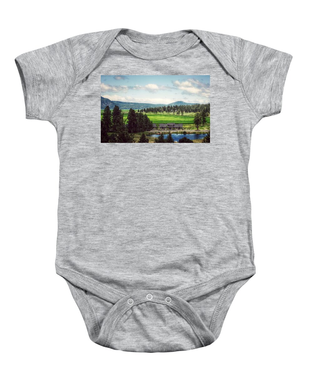 Golf Baby Onesie featuring the photograph Golfers Paradise by Melanie Lankford Photography