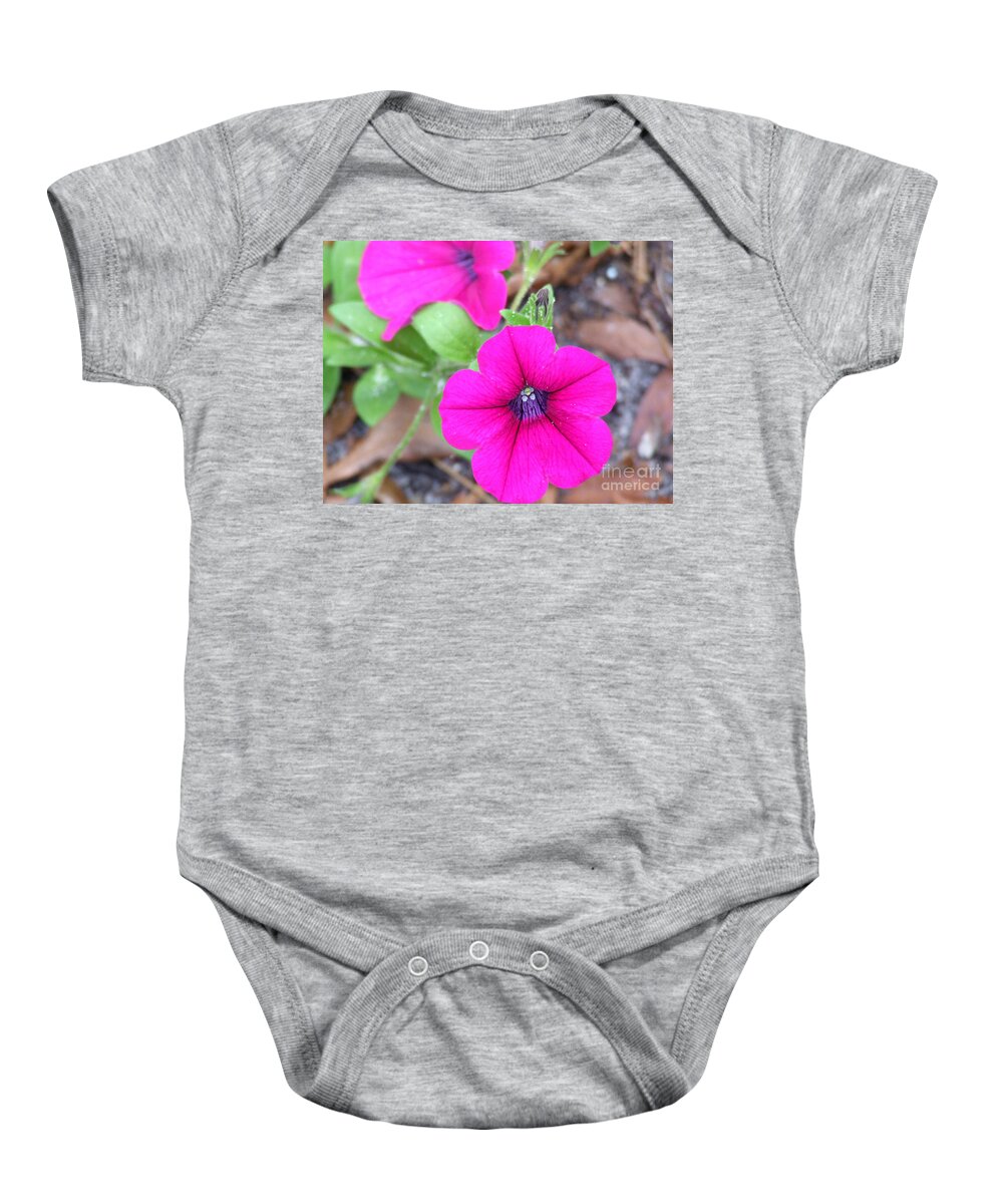 Pink Baby Onesie featuring the photograph Good morning by Andrea Anderegg