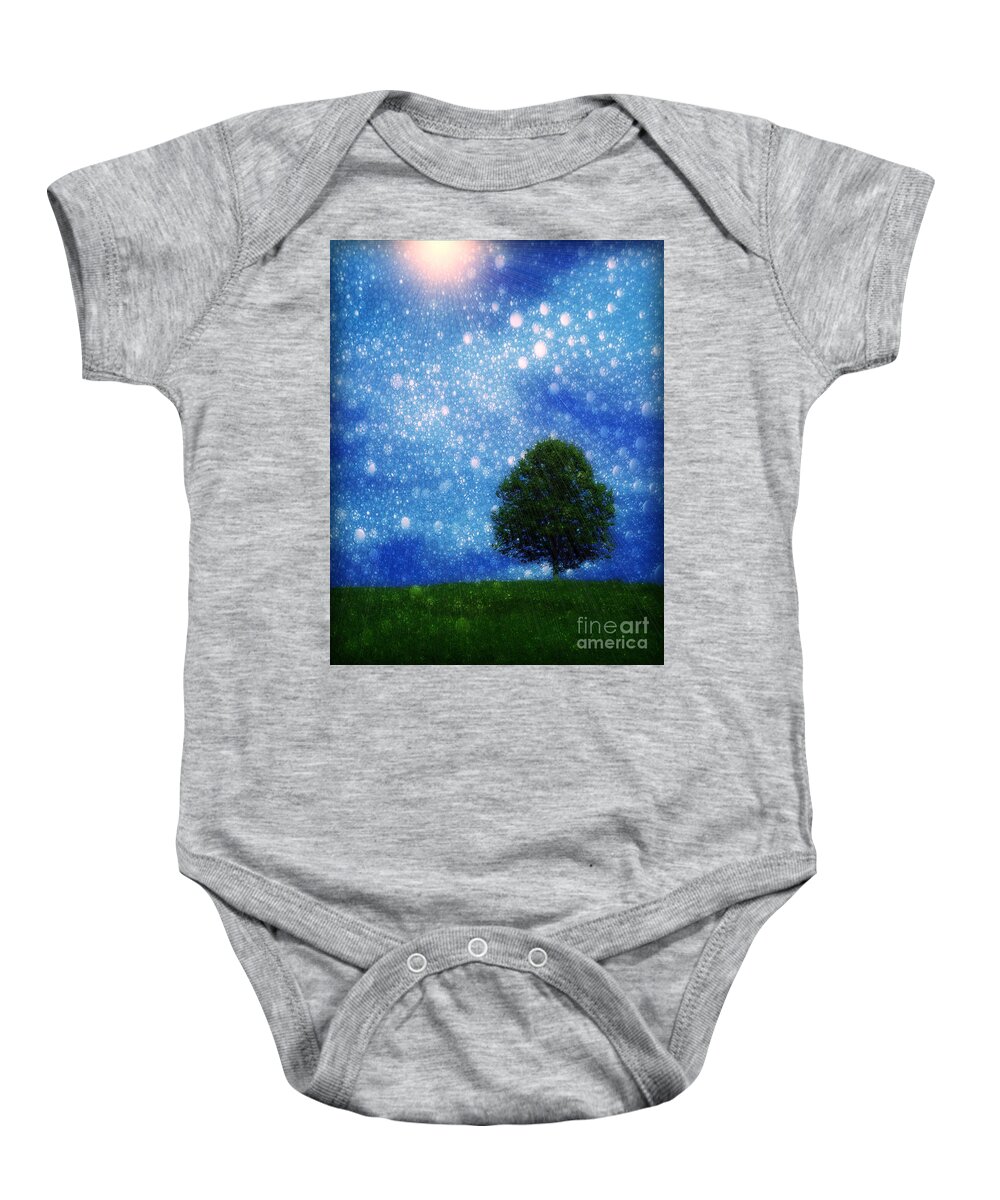 Landscape Baby Onesie featuring the photograph Heaven And Earth by Rory Siegel