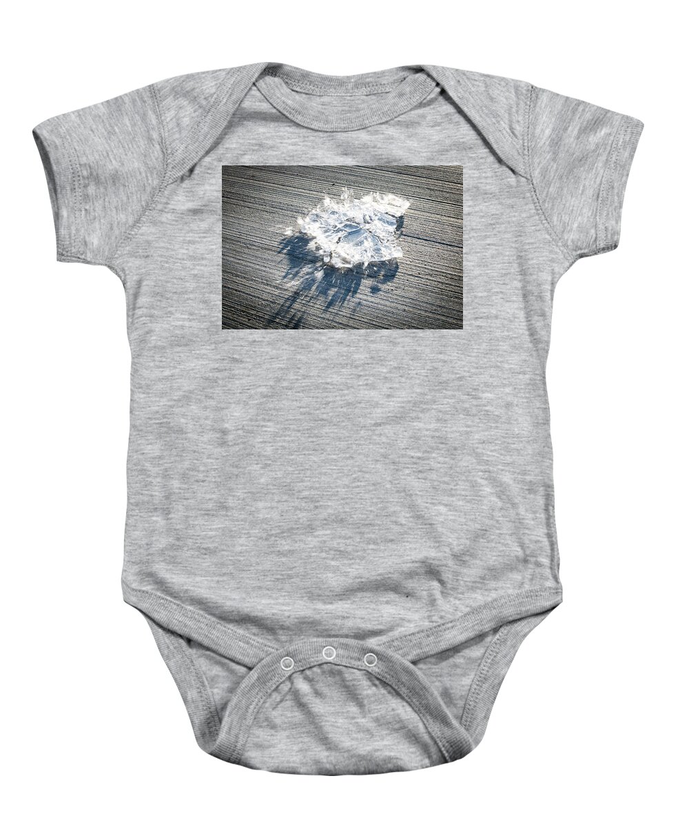 Ice Baby Onesie featuring the photograph Ice Sheet Bursting Into Shards by Andreas Berthold