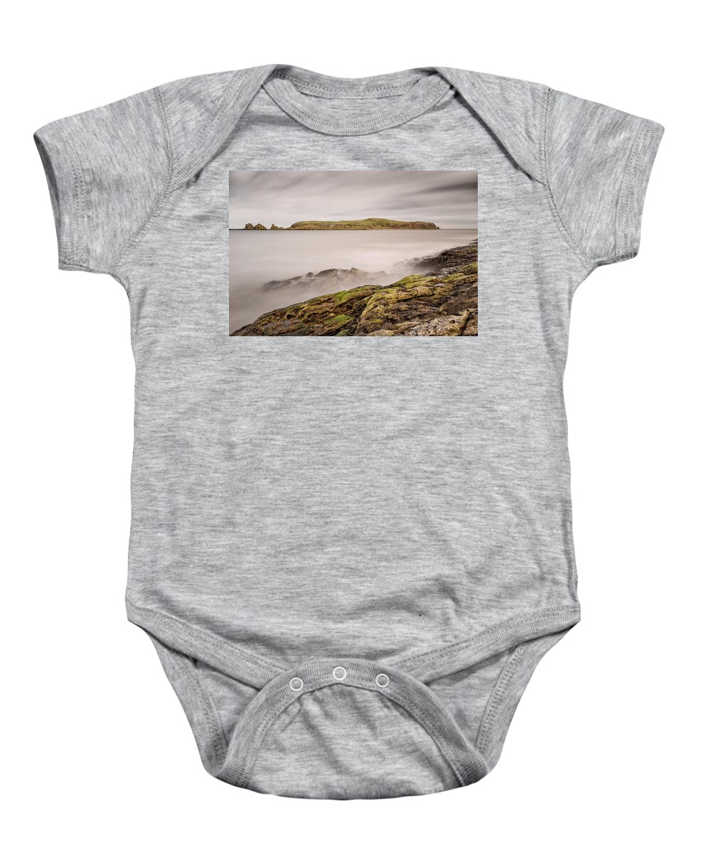 Isle Of Muck Baby Onesie featuring the photograph Isle of Muck by Nigel R Bell