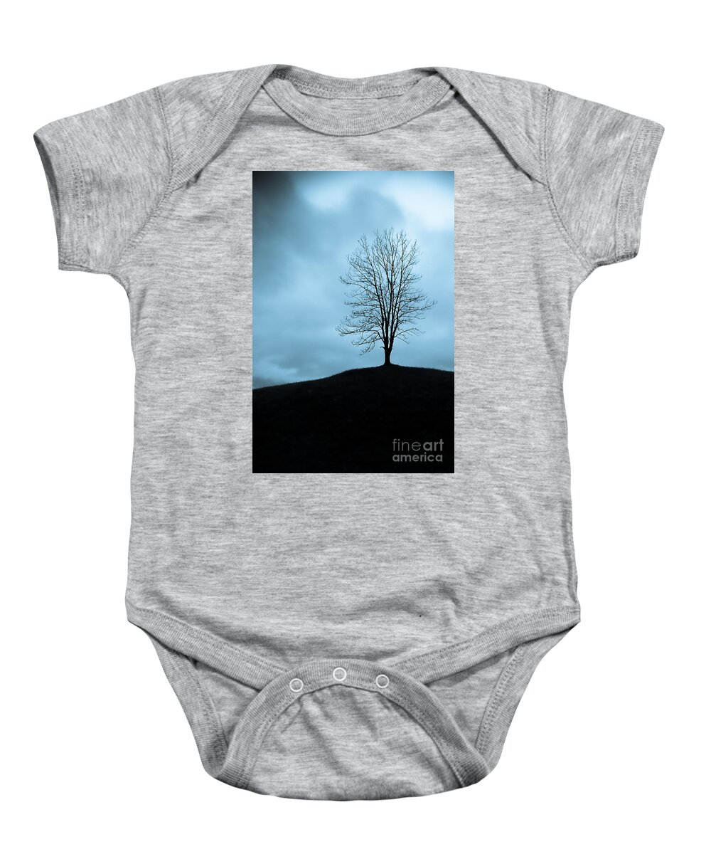 Isolation Baby Onesie featuring the photograph Isolation by Syed Aqueel
