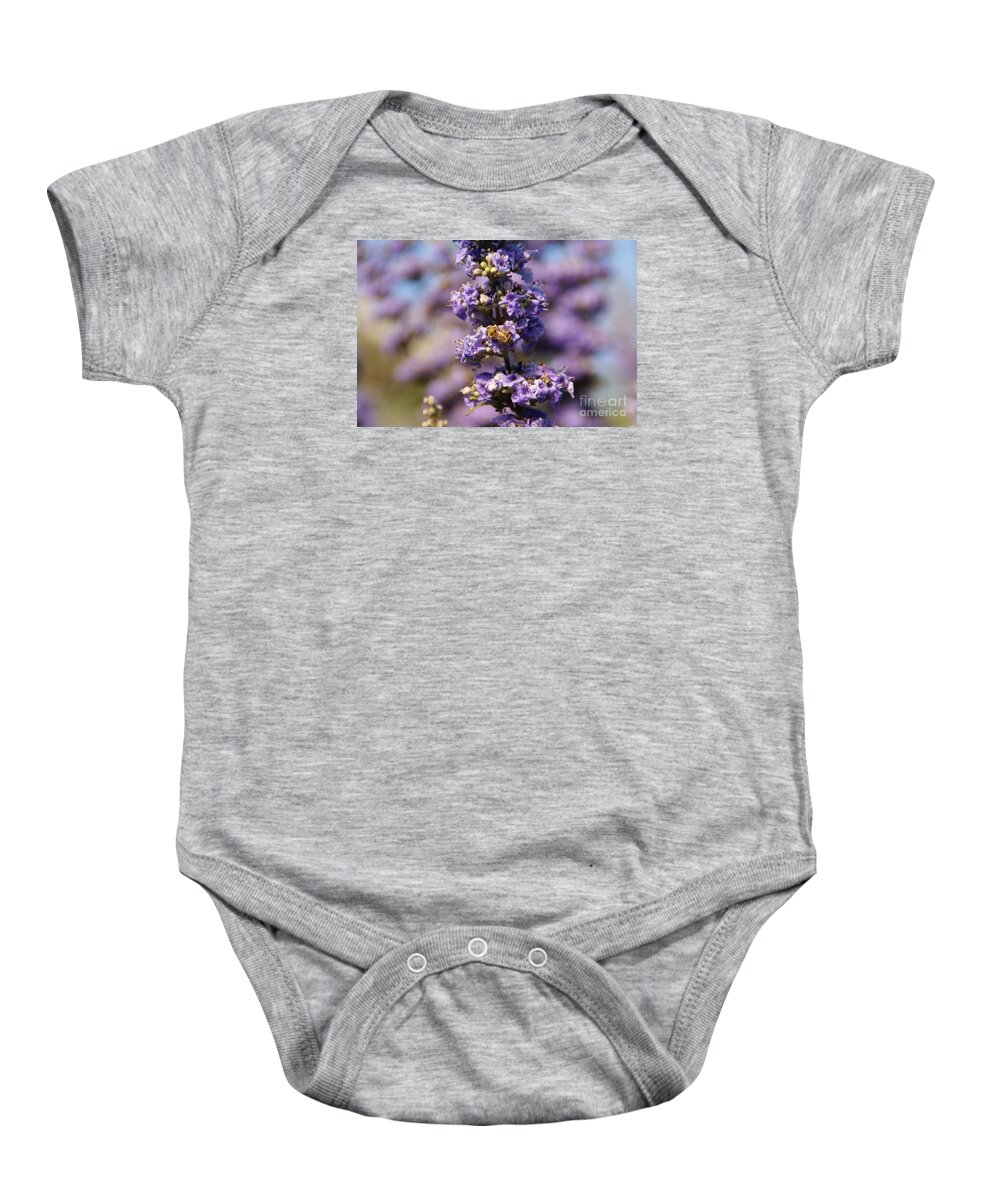 Flower Baby Onesie featuring the photograph Love From Anna by Linda Shafer