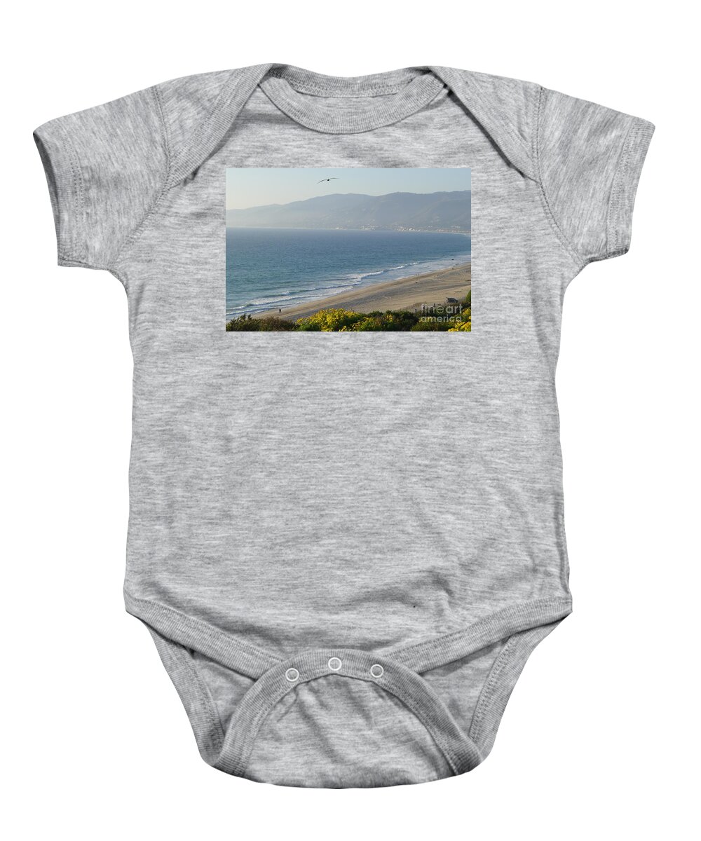  Baby Onesie featuring the photograph Malibu - View by Nora Boghossian