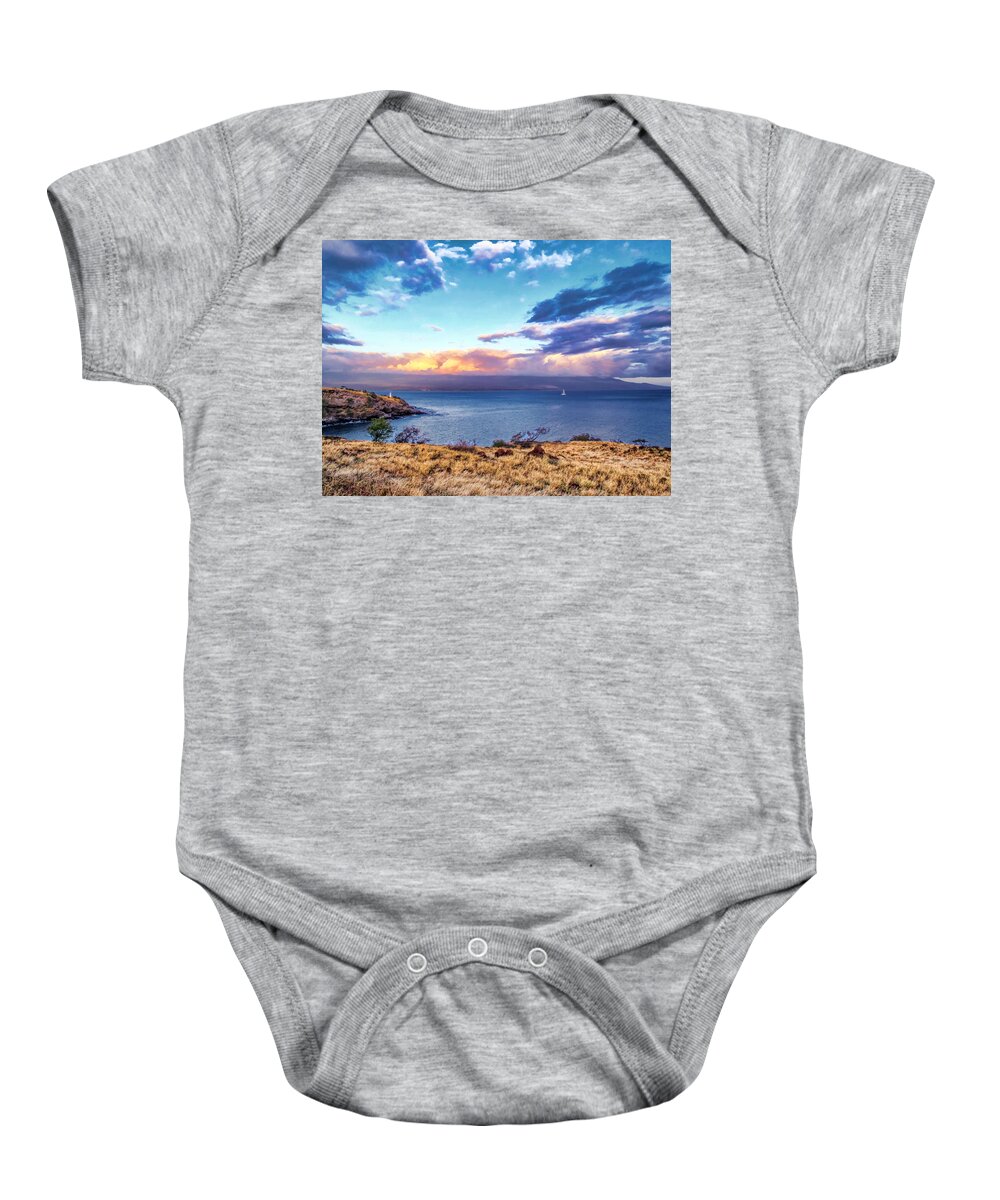 Hawaii Baby Onesie featuring the photograph McGregor Point 1 by Dawn Eshelman