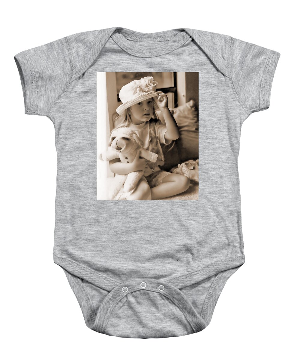 Child Baby Onesie featuring the photograph Memories Out Of Time by Rory Siegel