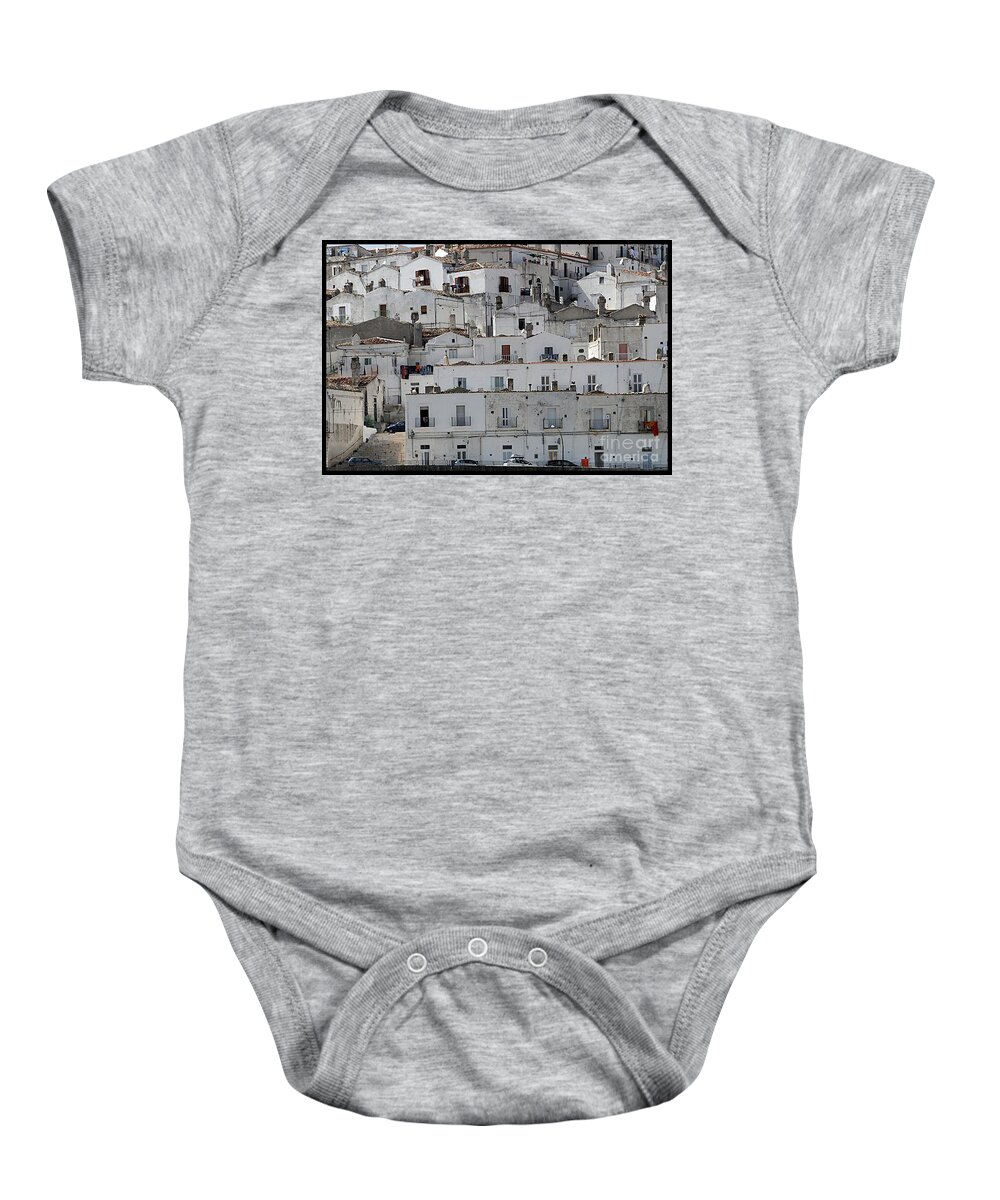 District Baby Onesie featuring the photograph Monte S. Angelo by Archangelus Gallery