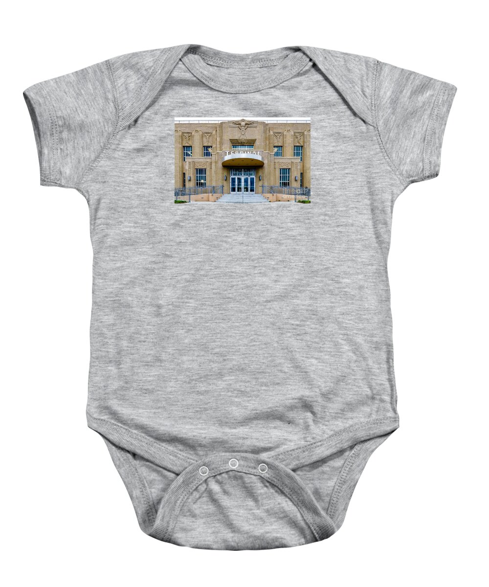 New Orleans Lakefront Airport Baby Onesie featuring the photograph New Orleans Lakefront Airport by Kathleen K Parker