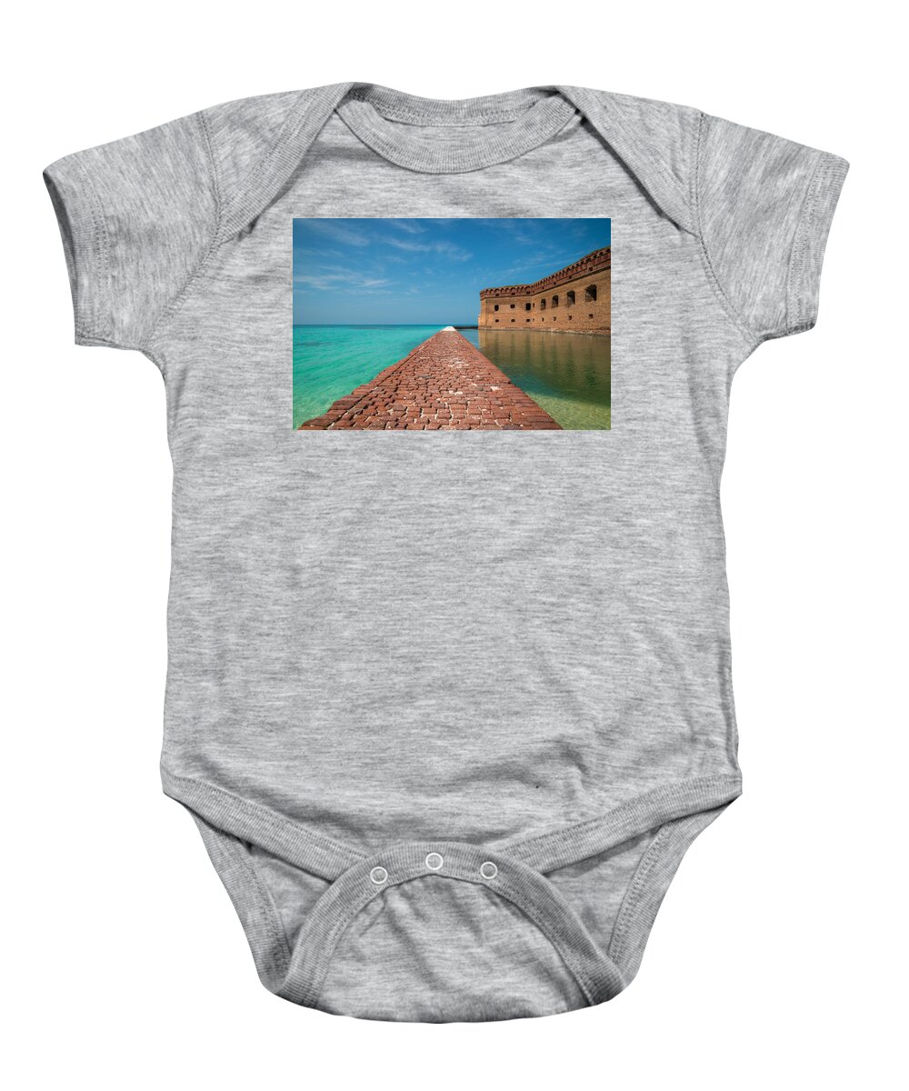 Florida Baby Onesie featuring the photograph Outer Walk by Kristopher Schoenleber