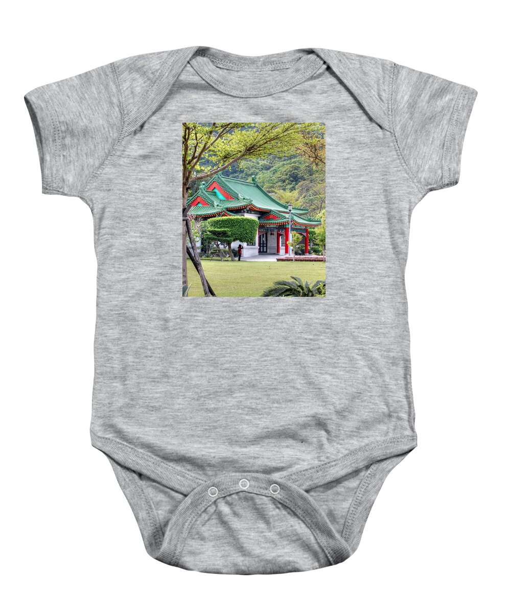 Peaceful Baby Onesie featuring the photograph Peaceful Easy Taiwan by Bill Hamilton