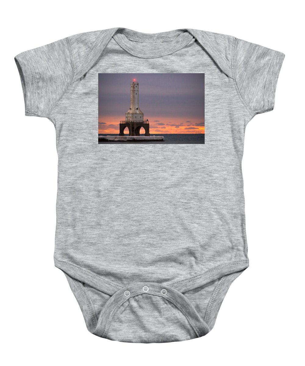 Sunrise Baby Onesie featuring the photograph Rainbows of Color by James Meyer