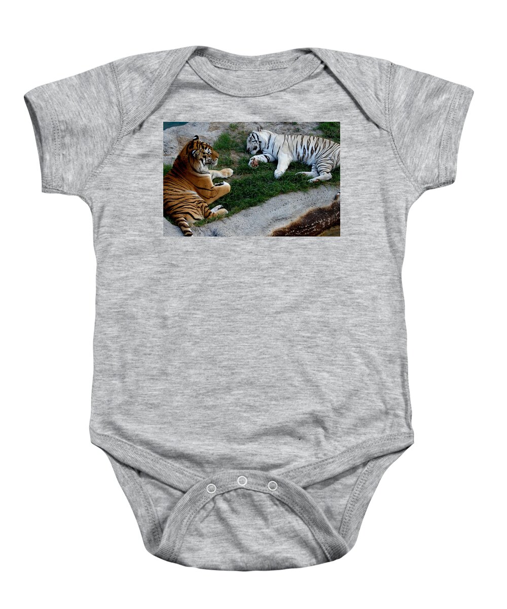 Nature Baby Onesie featuring the photograph Relaxing by Chauncy Holmes