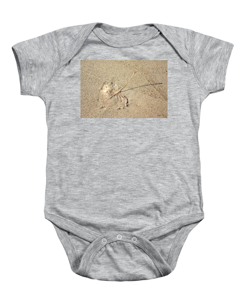 Leaf Baby Onesie featuring the photograph Resurrection by Andrea Platt