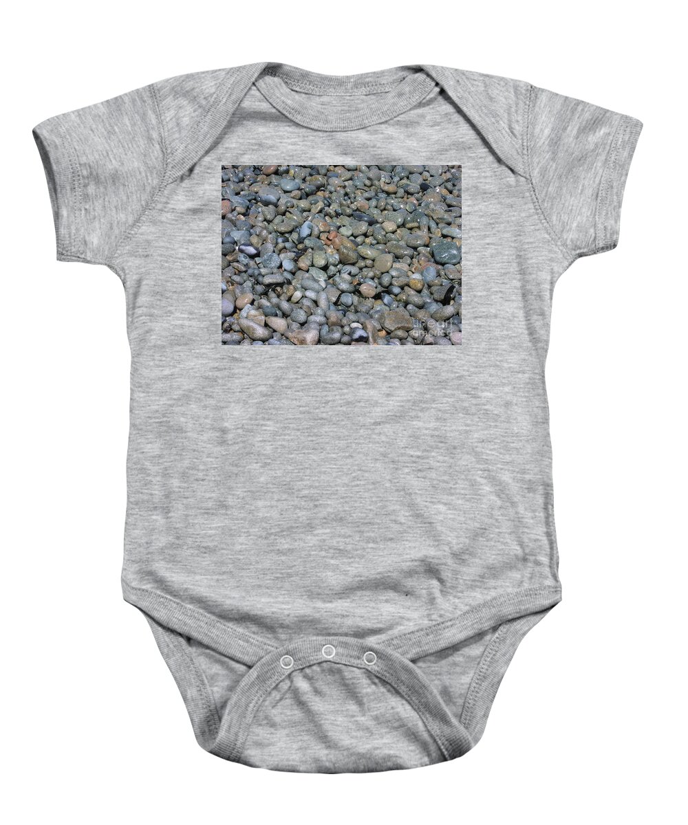 Rocks Baby Onesie featuring the photograph Rocks by John Greco