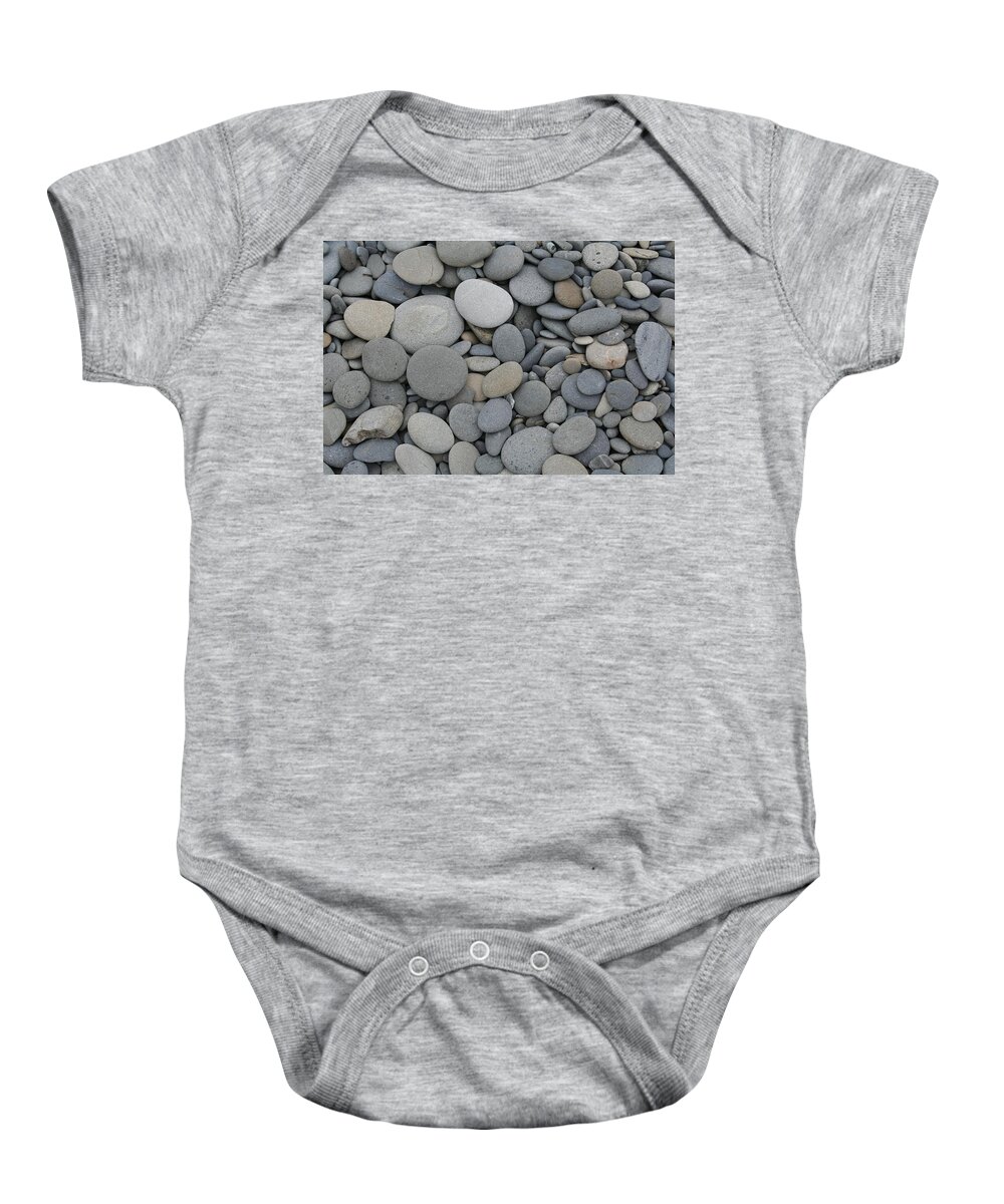 Olympic National Park Baby Onesie featuring the photograph Ruby Beach Pebbles by Paul Schultz