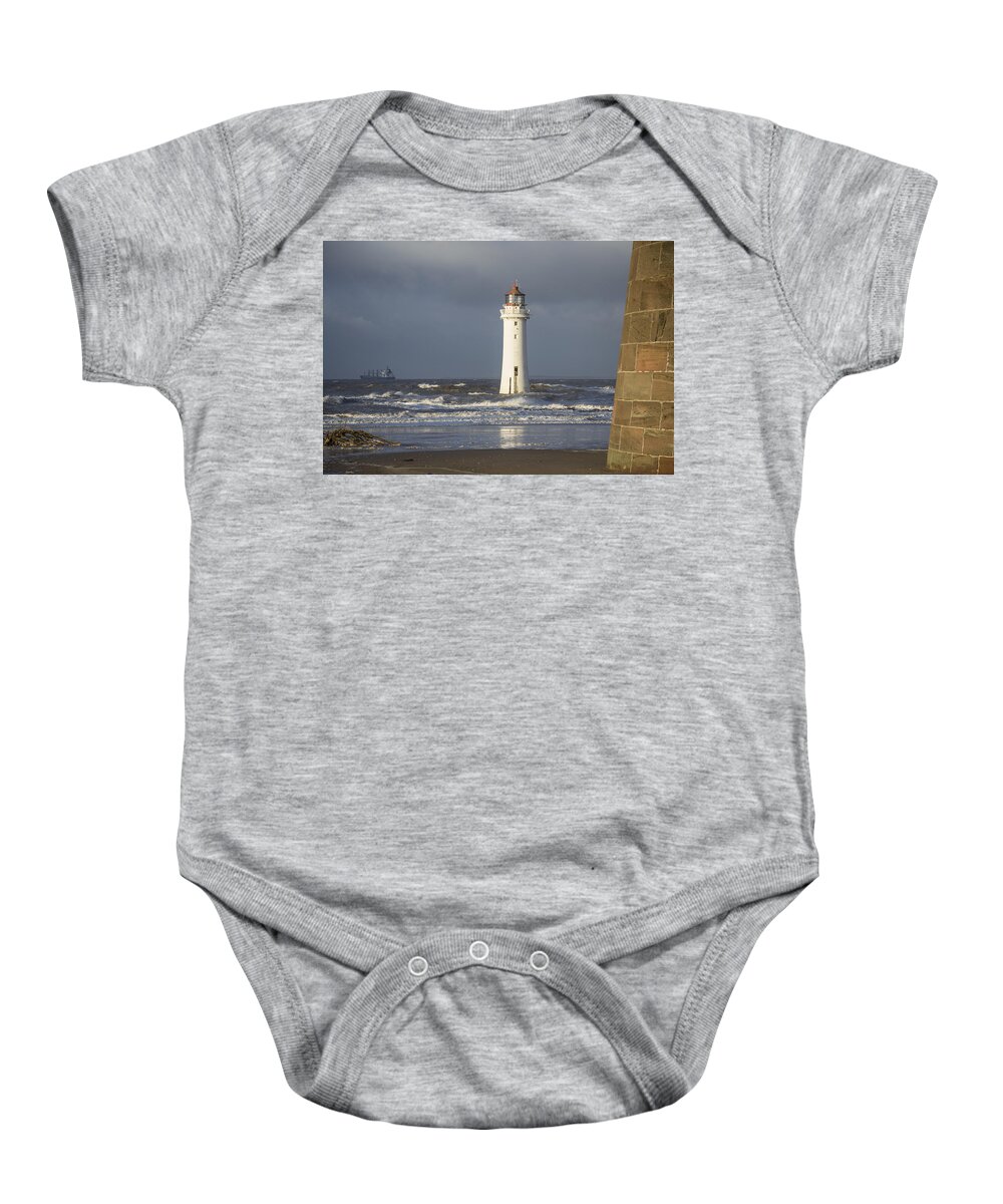 Sea Baby Onesie featuring the photograph Safely Past by Spikey Mouse Photography