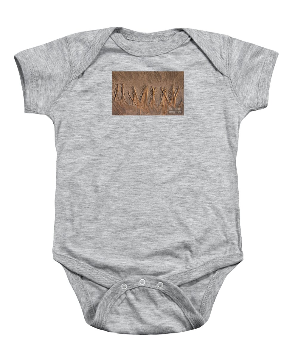 Sand Baby Onesie featuring the photograph Sand Forest by Alice Cahill