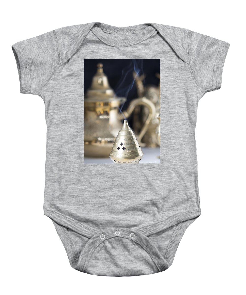 Aroma Baby Onesie featuring the photograph Scent to carry me away by Linda Lees