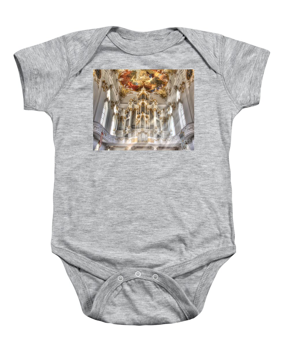 Bavaria Baby Onesie featuring the photograph Sound of Light by Edmund Nagele FRPS