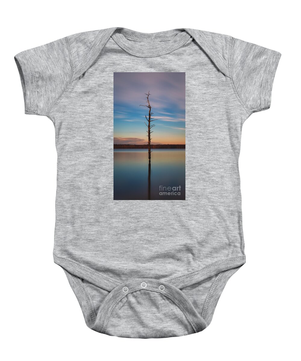 Stand Alone Baby Onesie featuring the photograph Stand Alone 16x9 Crop by Michael Ver Sprill